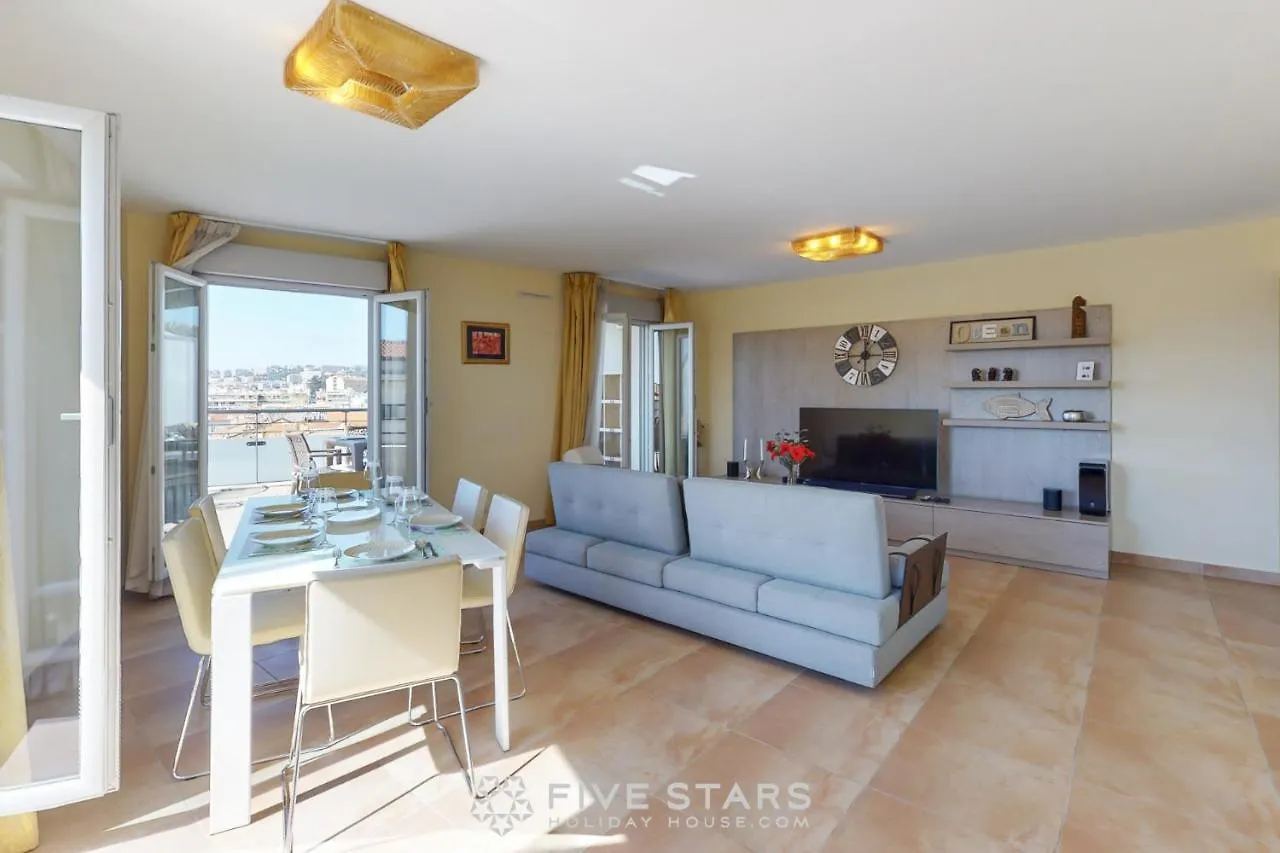 Luxury Beach Five Stars Holiday House Nizza Franciaország