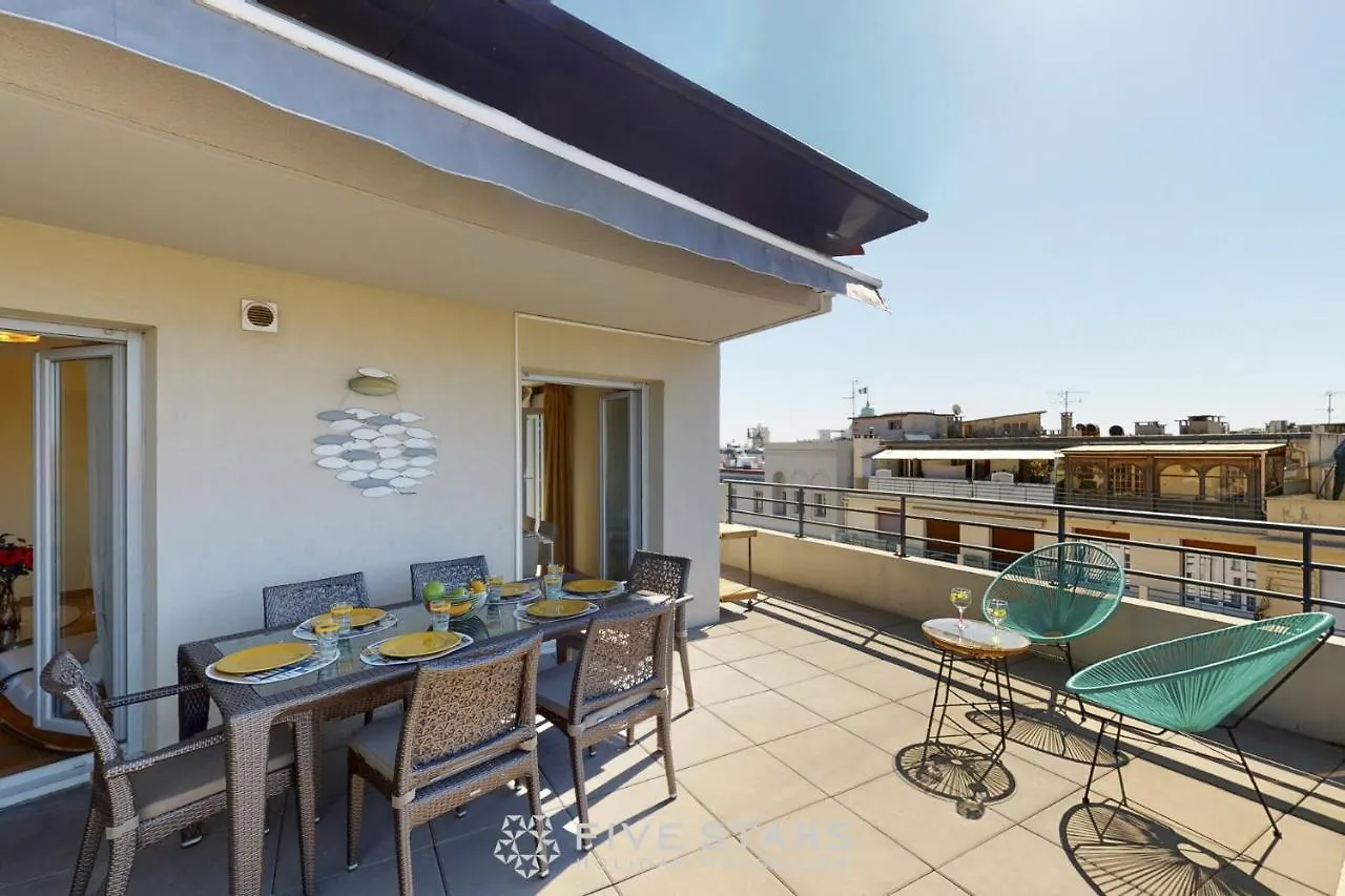 Luxury Beach Five Stars Holiday House Nizza