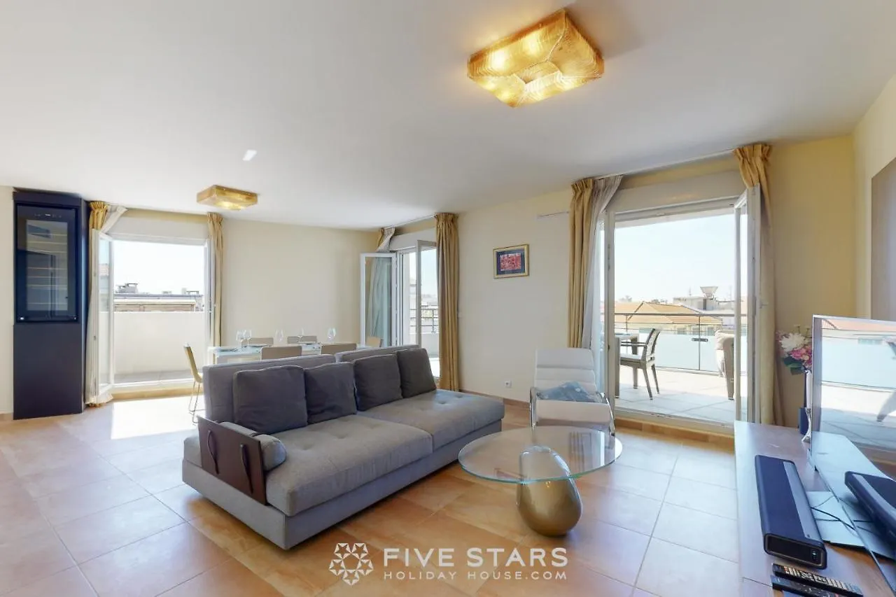 Lägenhet Luxury Beach Five Stars Holiday House Nice Frankrike